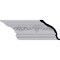 Ekena Millwork 6 1/4"H x 6 1/4"P x 8 7/8"F x 94 1/2"L, (11 3/4" Repeat), Sydney Crown Moulding MLD06X06X08SY - alternate 1